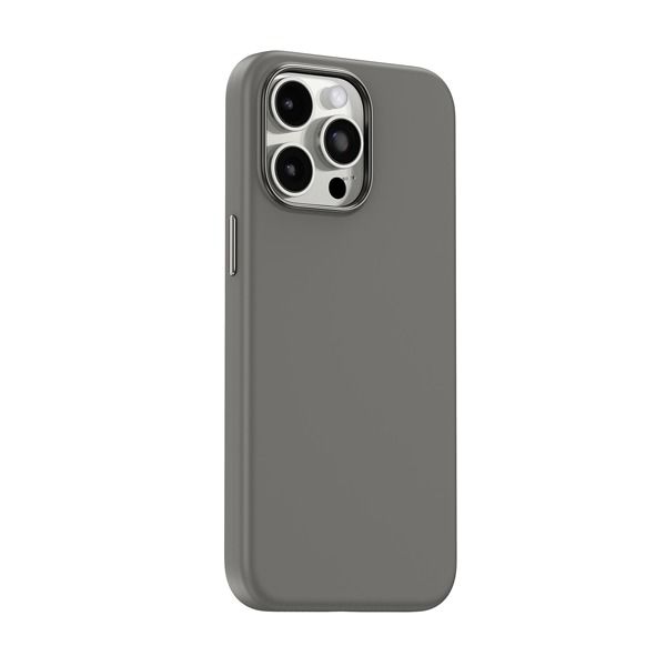 كڤر حماية سيليكون من أسلي جلوبال متوافق مع MagSafe لهاتف iPhone 15 Pro | رمادي كڤر حماية سيليكون من أسلي جلوبال متوافق مع MagSafe لهاتف iPhone 15 Pro | رمادي
